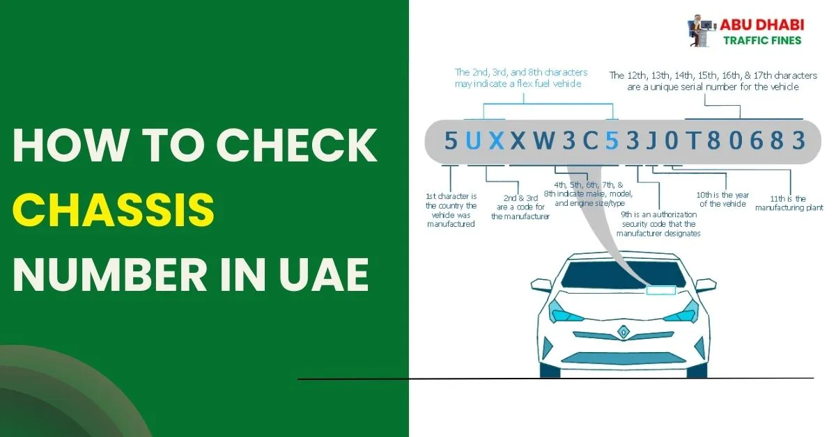 check car chassis number uae