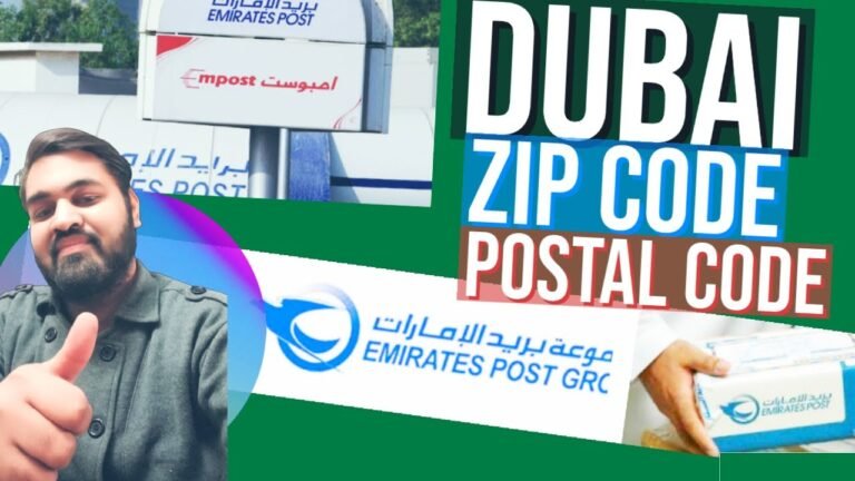 Dubai Postal Code | Dubai Zip Codes